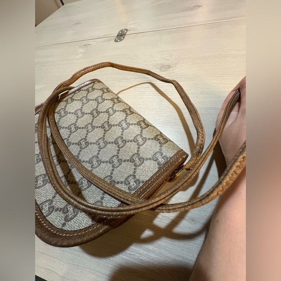 Gucci Brown and Tan Crossbody Bag - Picture 10 of 14